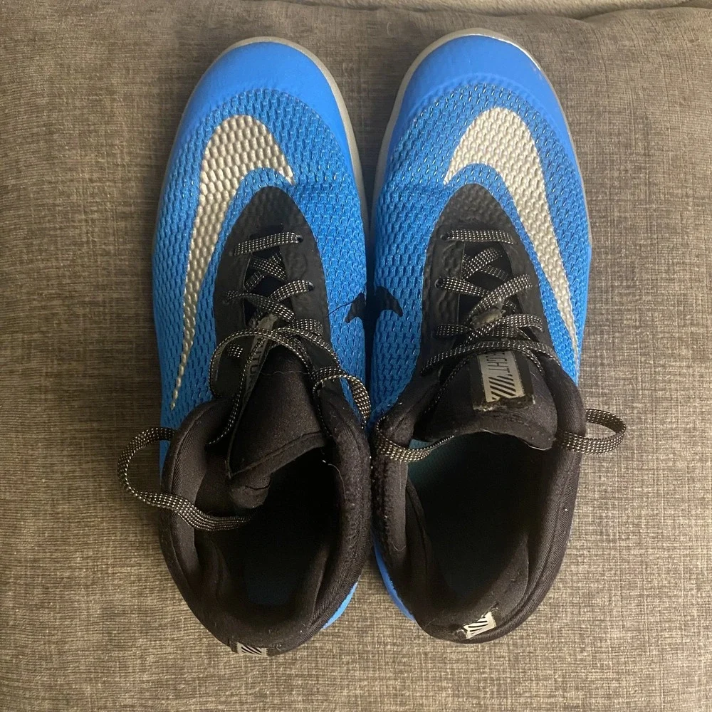 Nike Youth 6.5Y AH3430-400 Blue Future Flight Basketball Shoes